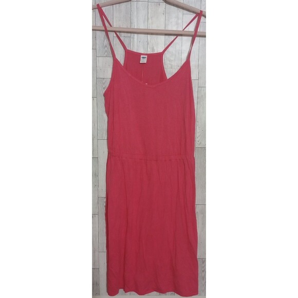 Old Navy Dresses & Skirts - Old Navy Sundress Cami Knit Rayon Summer Beachy Pink Size Small